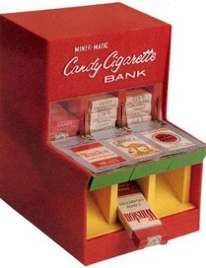 Minor-Matic Candy Cigarette Bank, circa 1960