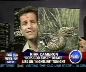 Kirk Cameron and the Crocoduck