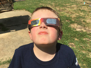 Thomas at the eclipse